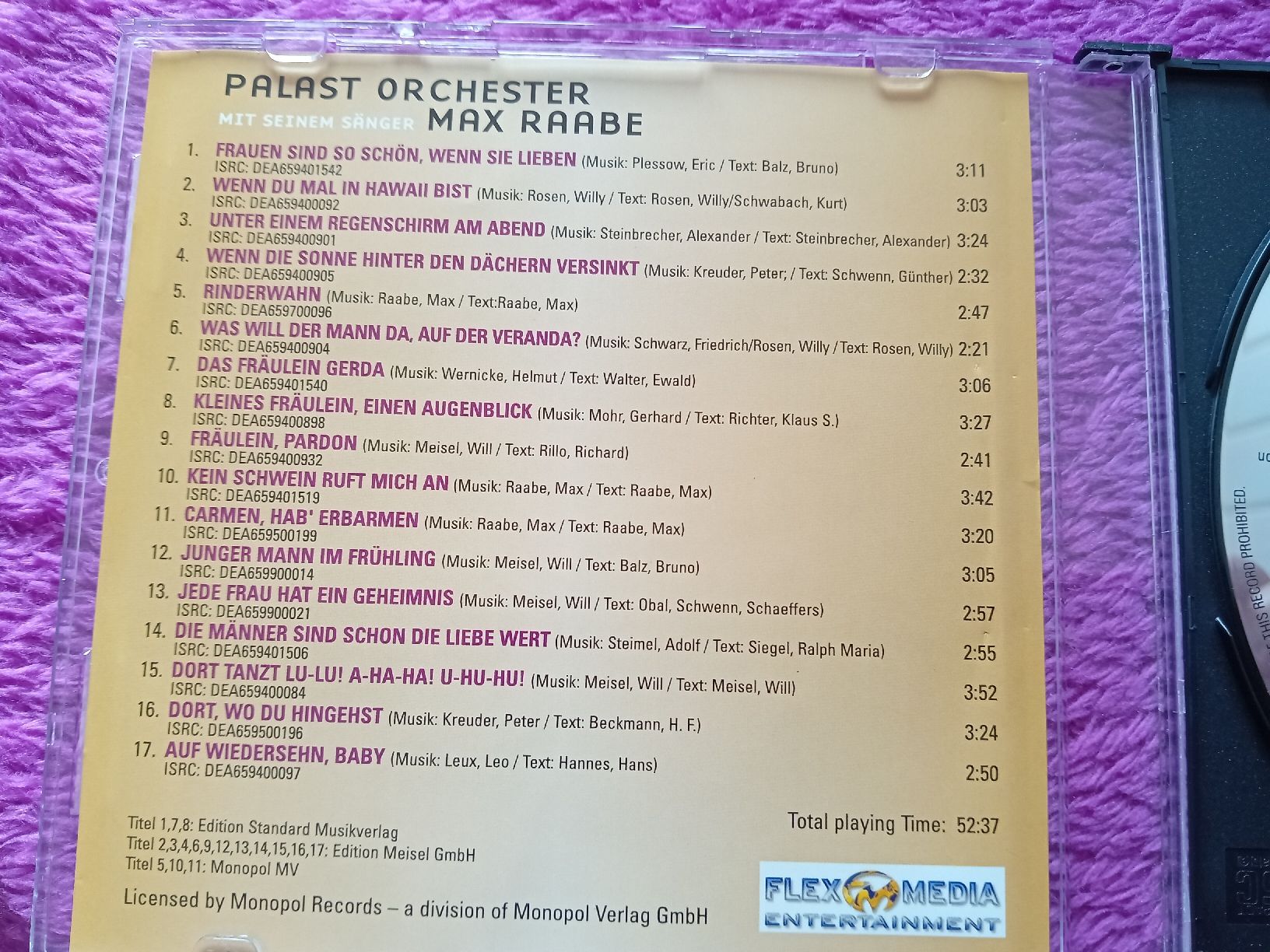 CDs: CD Palast Orchester mit Max Raabe – Gebraucht aus Witterswil von hele04 1