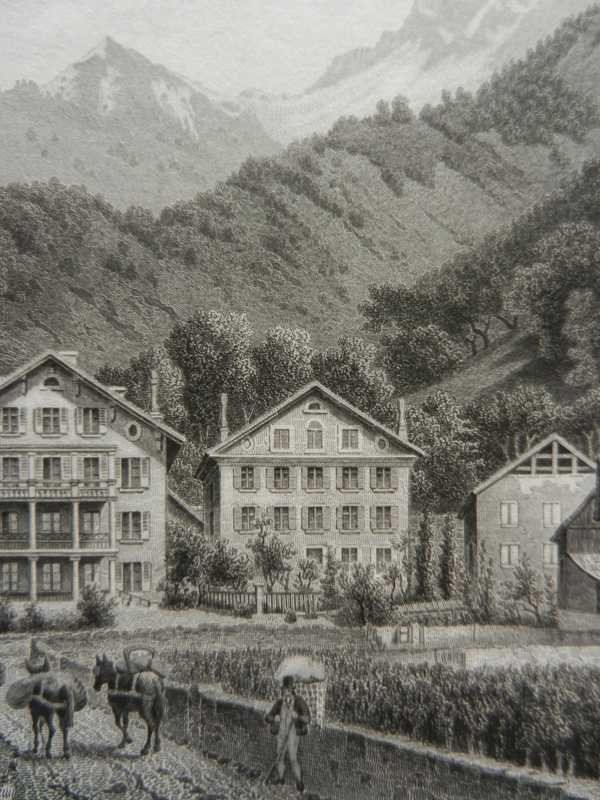 Gravures: Veytaux rocher de Naye – D'occasion à Risch par Rischli15 5