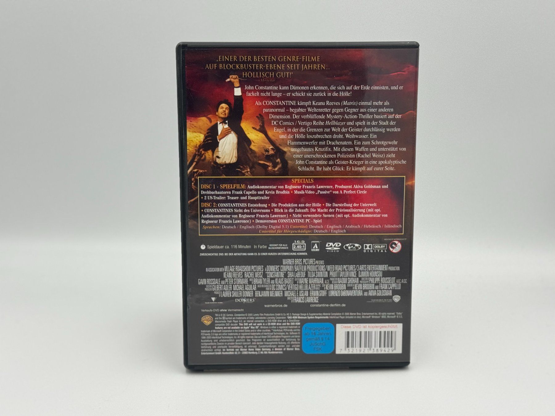 Alle DVDs: CONSTANTINE - Versand A-Post nur CHF 2.50! – Gebraucht aus Siblingen von the_92m7 1