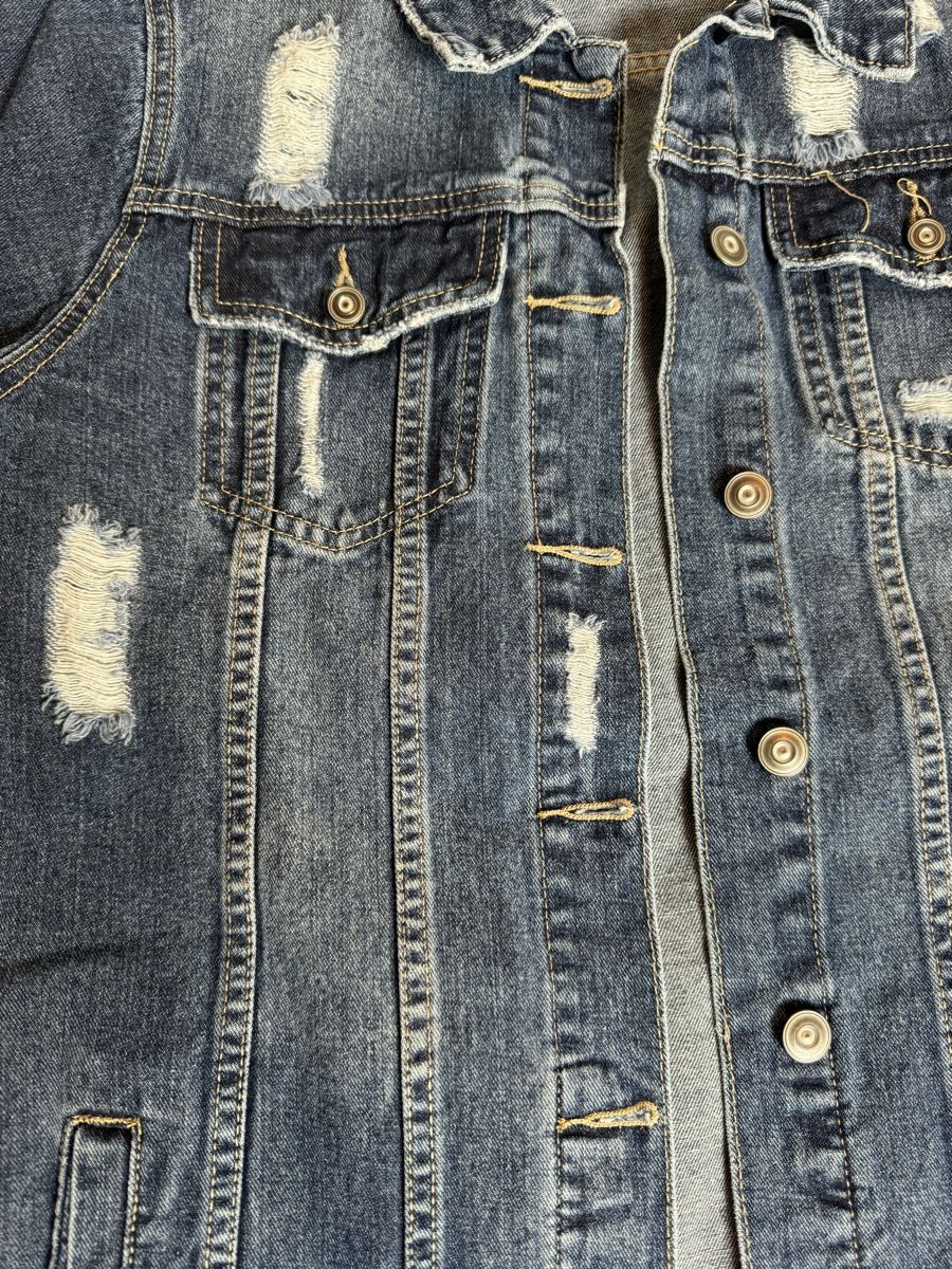 Gilet & Giacche senza maniche: Gilet jeans – Nuovo (secondo la descrizione) da Blonay venduto da Celuna 2