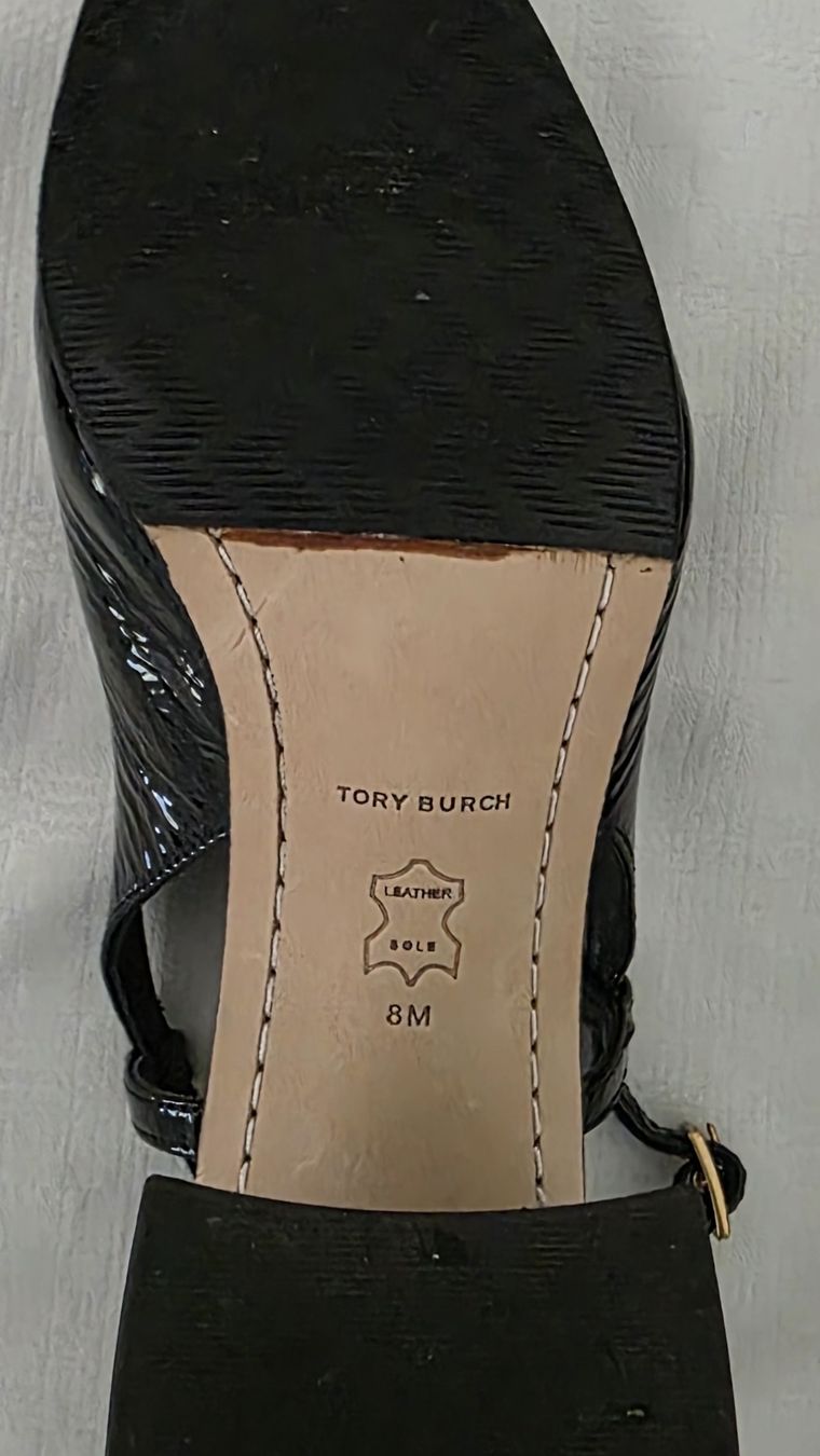 Tory Burch Scarpe da donna: Schöne elegante Slingback-Pumps von "TORY BURCH" Gr. 8 – Nuovo (secondo la descrizione) da Schneisingen venduto da backstore24 7