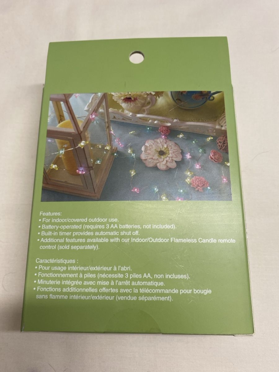 Lichterketten & Leisten: 50 Butterfly LED String Lights, Battery Indoor/Outdoor Timer – Neu und originalverpackt aus Buttikon SZ von Maxwelltime 2