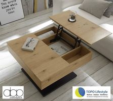 Ashton Wildeiche Couchtisch mit Mechanik, Neu
