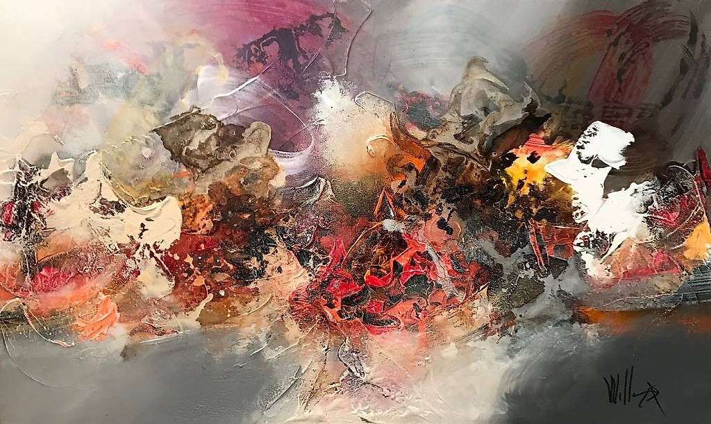 Dipinti: Allure - Acrylgemälde von William Malucu – Usato da Rikon im Tösstal venduto da mino03