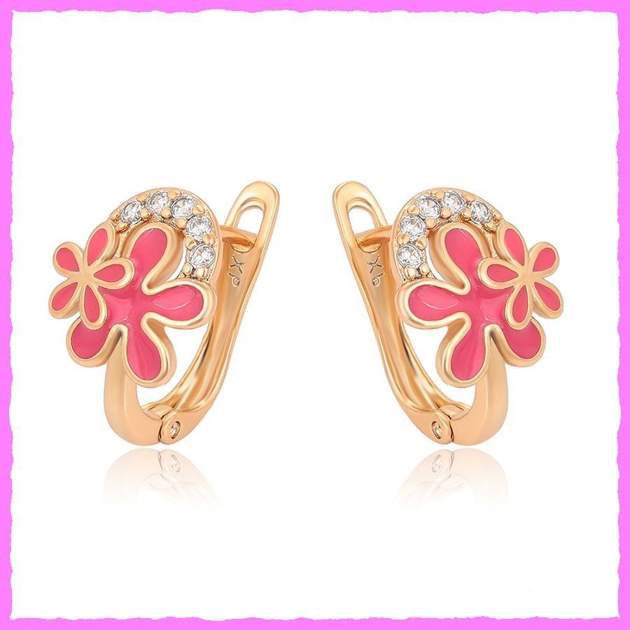 Orecchini pendenti & Orecchini a lobo: Bezaubernde Blumen Ohrringe mit Zirkonia – Nuovo e nell'imballaggio originale da Oberglatt ZH venduto da Diamond-Girl