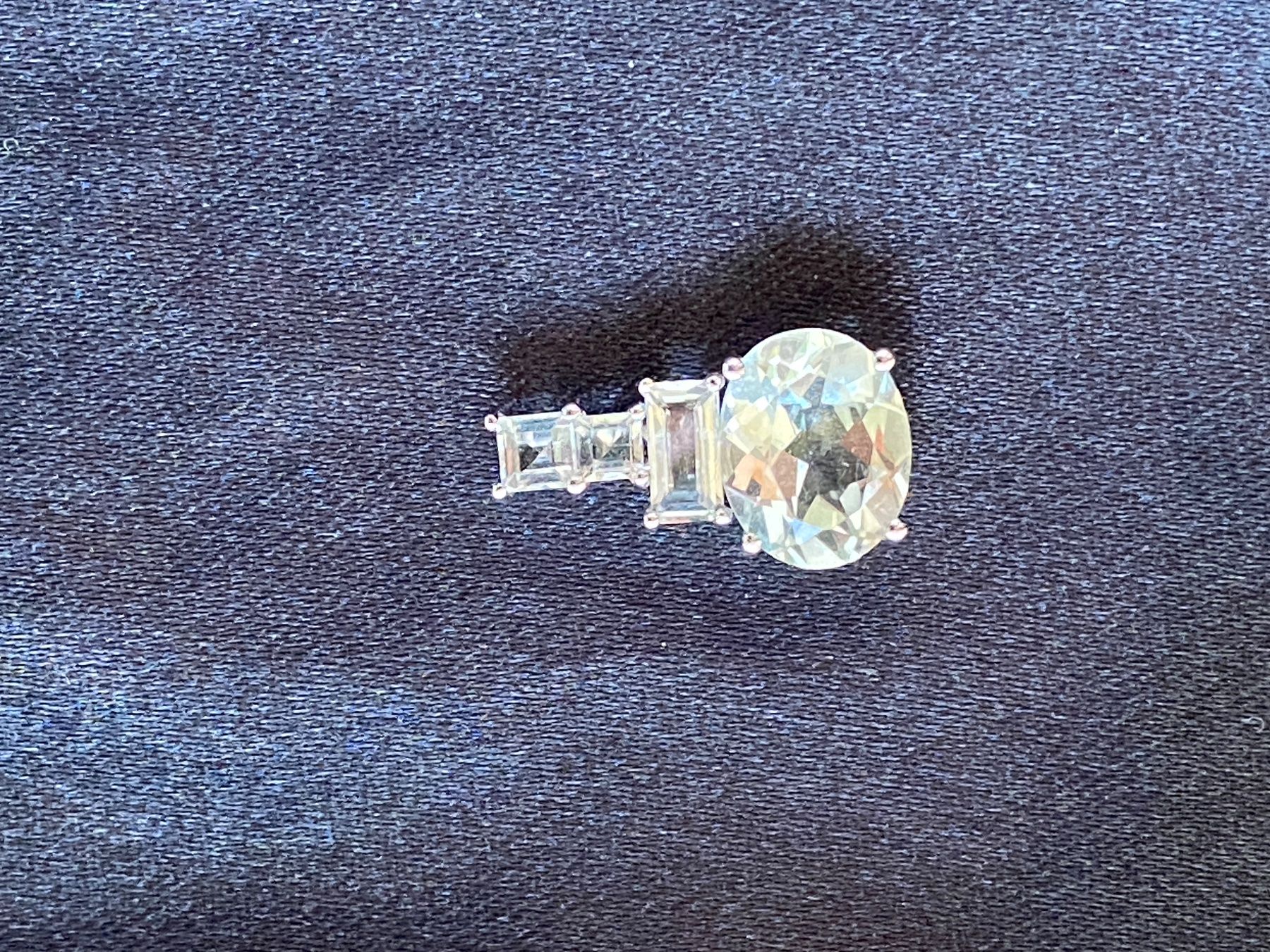 Ciondoli: Gold Anhänger amethyst hell grün – Nuovo (secondo la descrizione) da Liestal venduto da marieugenia 2