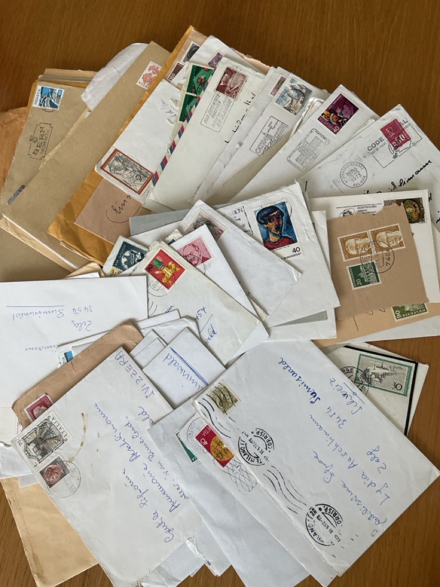 Tous les timbres: Briefumschlag Sammlung mit Frankaturen – D'occasion à Lohn Ammannsegg par ant_5l6r