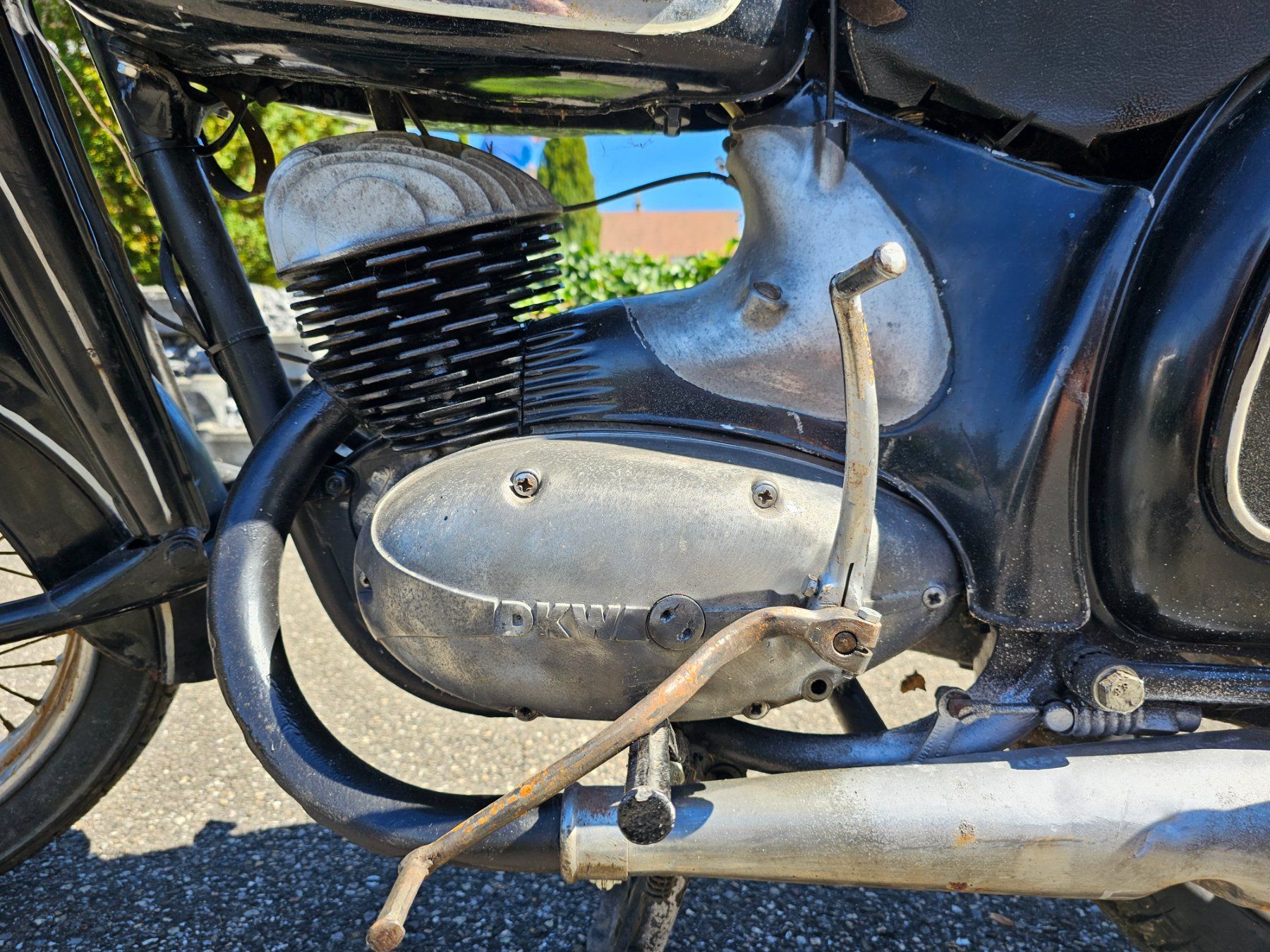 Strada: Dkw 175 S Bj1956 Scheunenfund – Usato da Wynau venduto da Bastel87 7