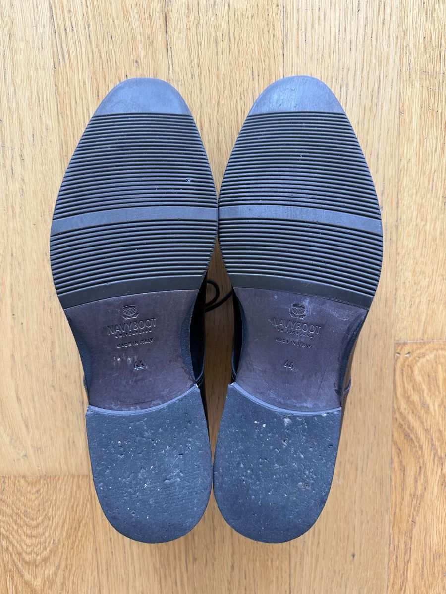 Navyboot Chaussures hommes: Navyboot Schuh Leder schwarz Grösse 44 – D'occasion à Zürich par Kue_Zuerich 5