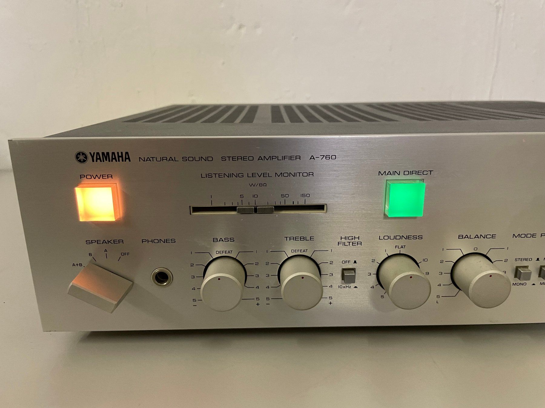 Yamaha Amplificatori: Amplificateur Yamaha A -760 – Usato da La Croix (Lutry) venduto da netrajet 2
