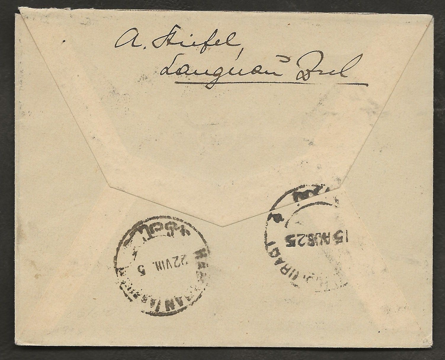 Tous les timbres: Flugpost Schweiz 1925 Genf Kairo Bagdad Luftpost – D'occasion à Au ZH par xelagreb01 1