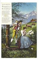 Das schöne Appenzellerland - Lied - Musik - Stickerin Tracht