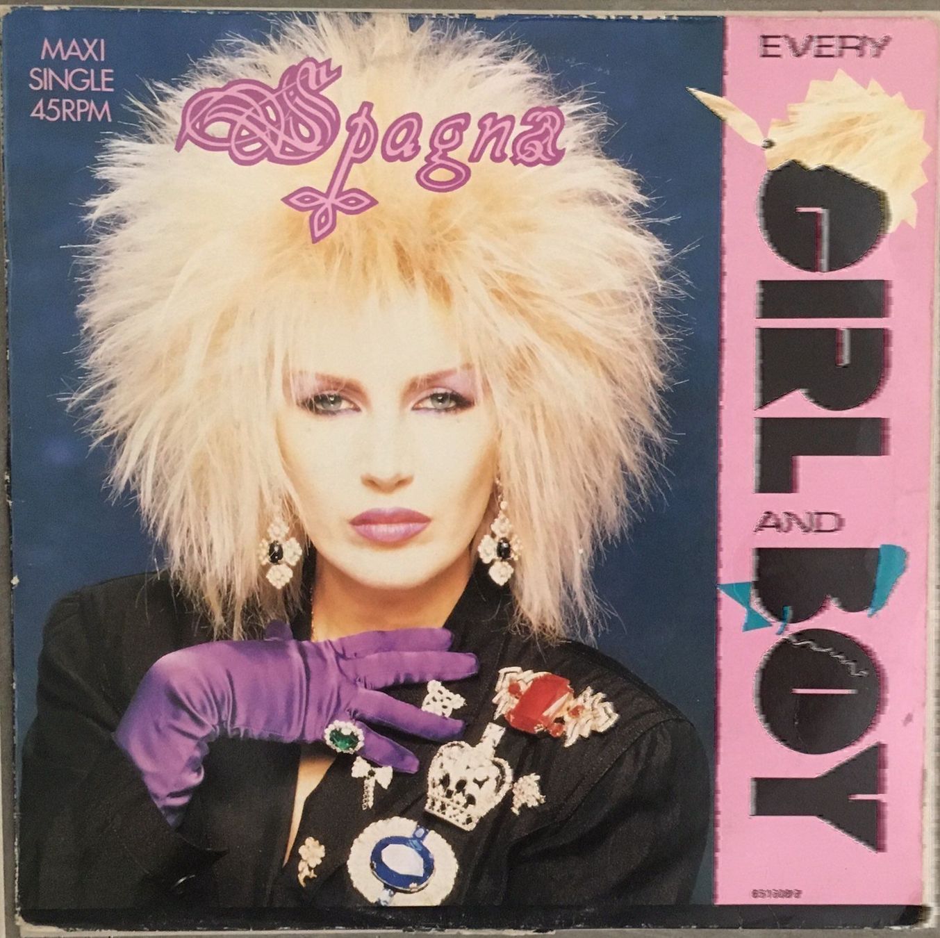 Schallplatten: SPAGNA - EVERY GIRL AND BOY - MAXI-SINGLE – Gebraucht aus Bussigny von vinyl-pas-cher