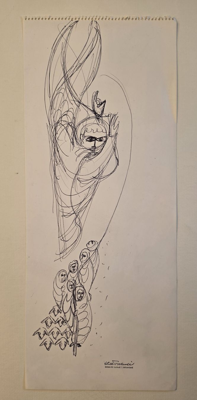 Dipinti: Lill Tschudi  Original 44x17cm – Usato da Emmenbrücke venduto da Kunstankaufverkauf 5