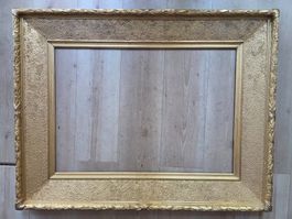 beau et grand cadre 19 ème doré 57/82 cm