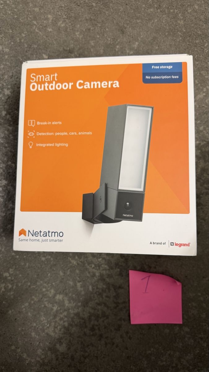 Videocamere: Smart Outdoor Camera Netatmo Outdoor   – Usato da St.Gallen venduto da gauwo 1
