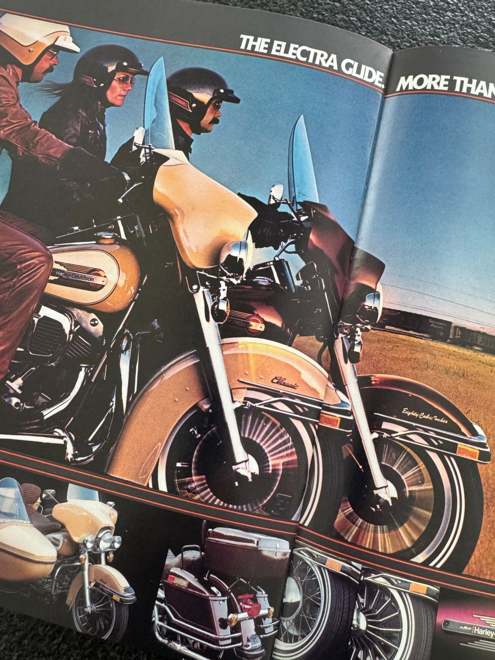 Documenti: Harley-Davidson Prospekt, Broschüre, Katalog 1980 – Usato da Niederhasli venduto da Berno 1