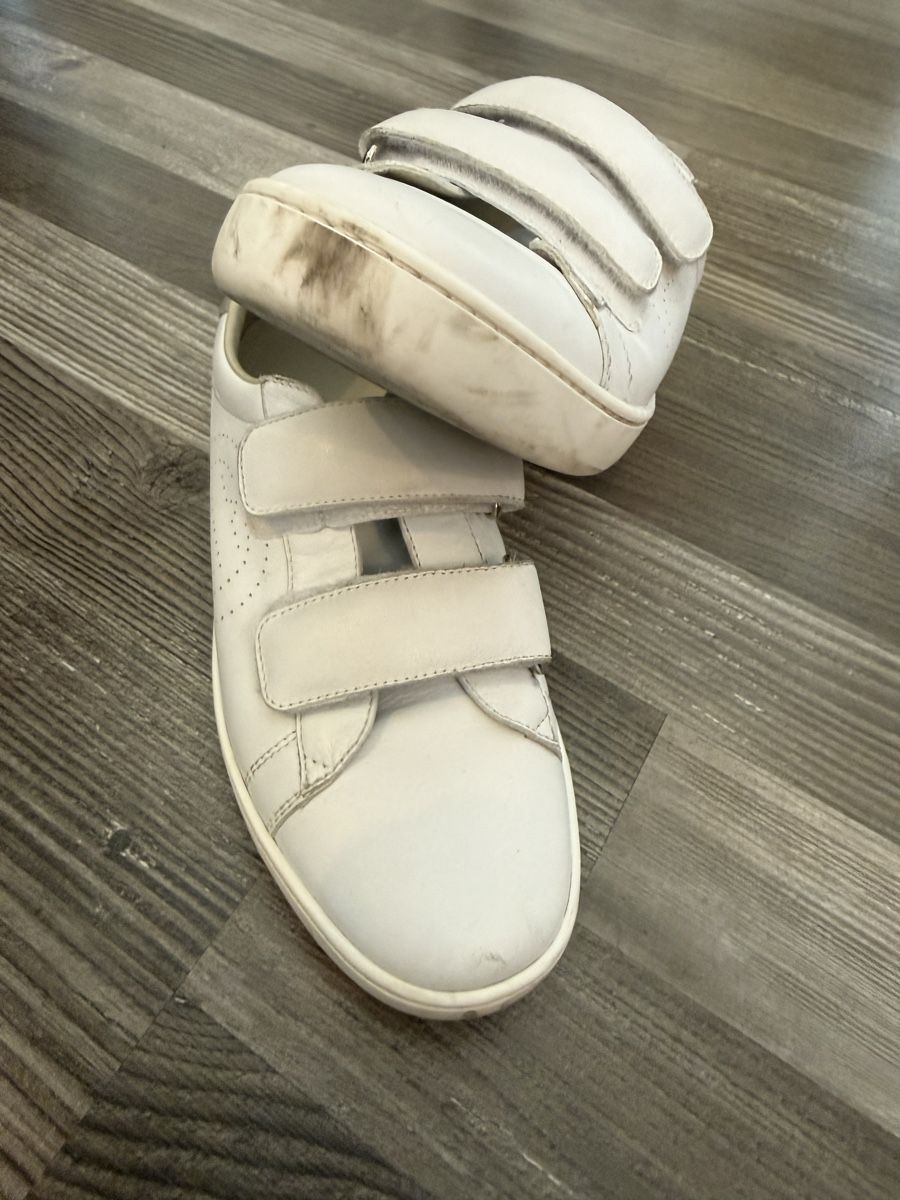 Gucci Scarpe per ragazze: Baskets Gucci cuir blanc avec scratch taille 35 – Usato da Monthey venduto da Joseph-29 3