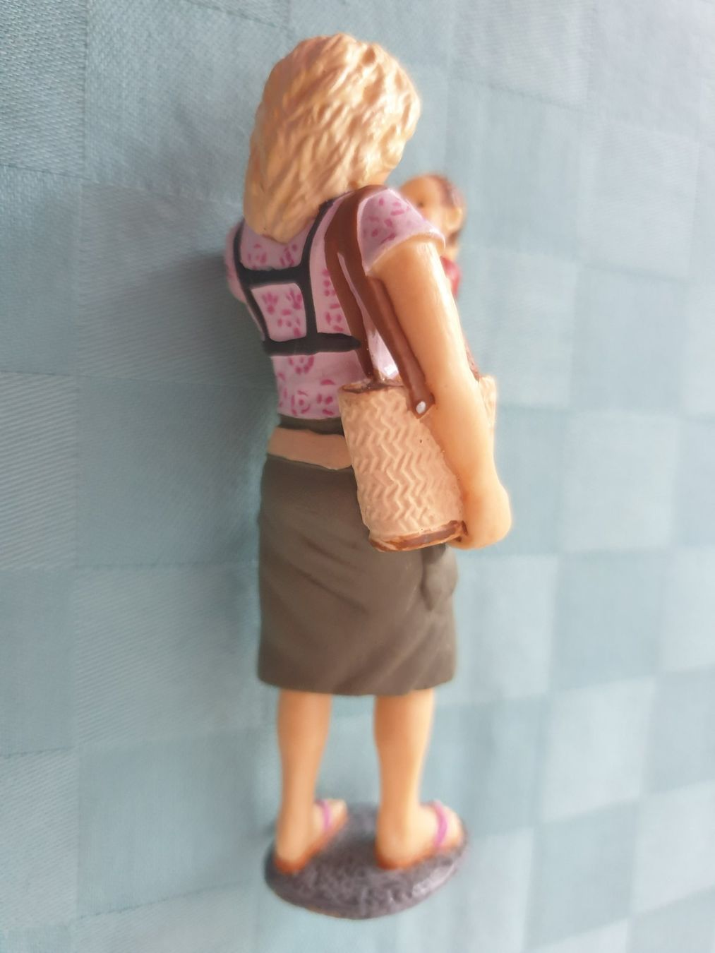Schleich Statuette: Mutter mit Kind in Bauchtasche Schleich Figur – Usato da Mörschwil venduto da spirspi 3