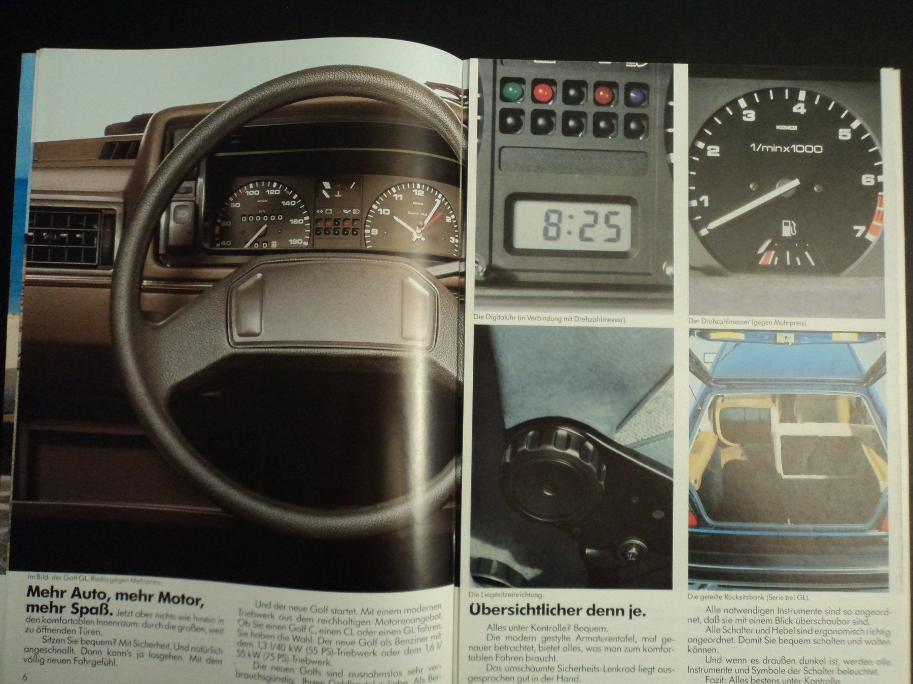 VW Dokumente: Prospekt VW Volkswagen Golf 1983 – Gebraucht aus Schwarzenburg von modelCARama 2