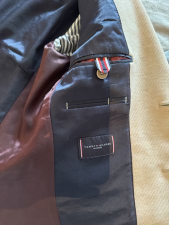 Tommy Hilfiger Tailored TH Flex Slim Fit Sakko Beige