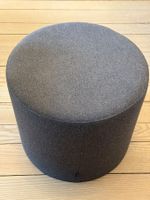 SOFTLINE Drum Hocker, hellgrau meliert, 40x45 cm, gebraucht