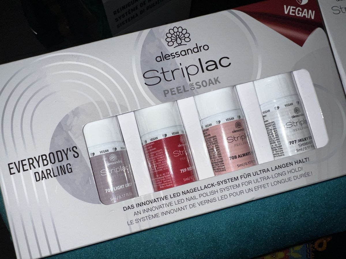 Alessandro Smalto per unghie: Alessandro Striplac Peel or Soak Set & Pen Neu – Nuovo e nell'imballaggio originale da Oberentfelden venduto da Dianaaaaaa 1