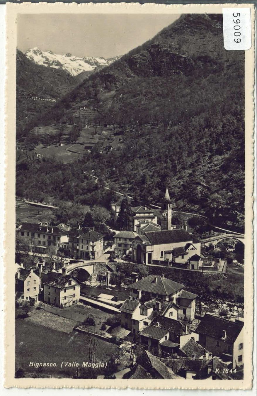 Cartes postales: Bignasco - Valle Maggia – D'occasion à Ettingen par Kartenplanet