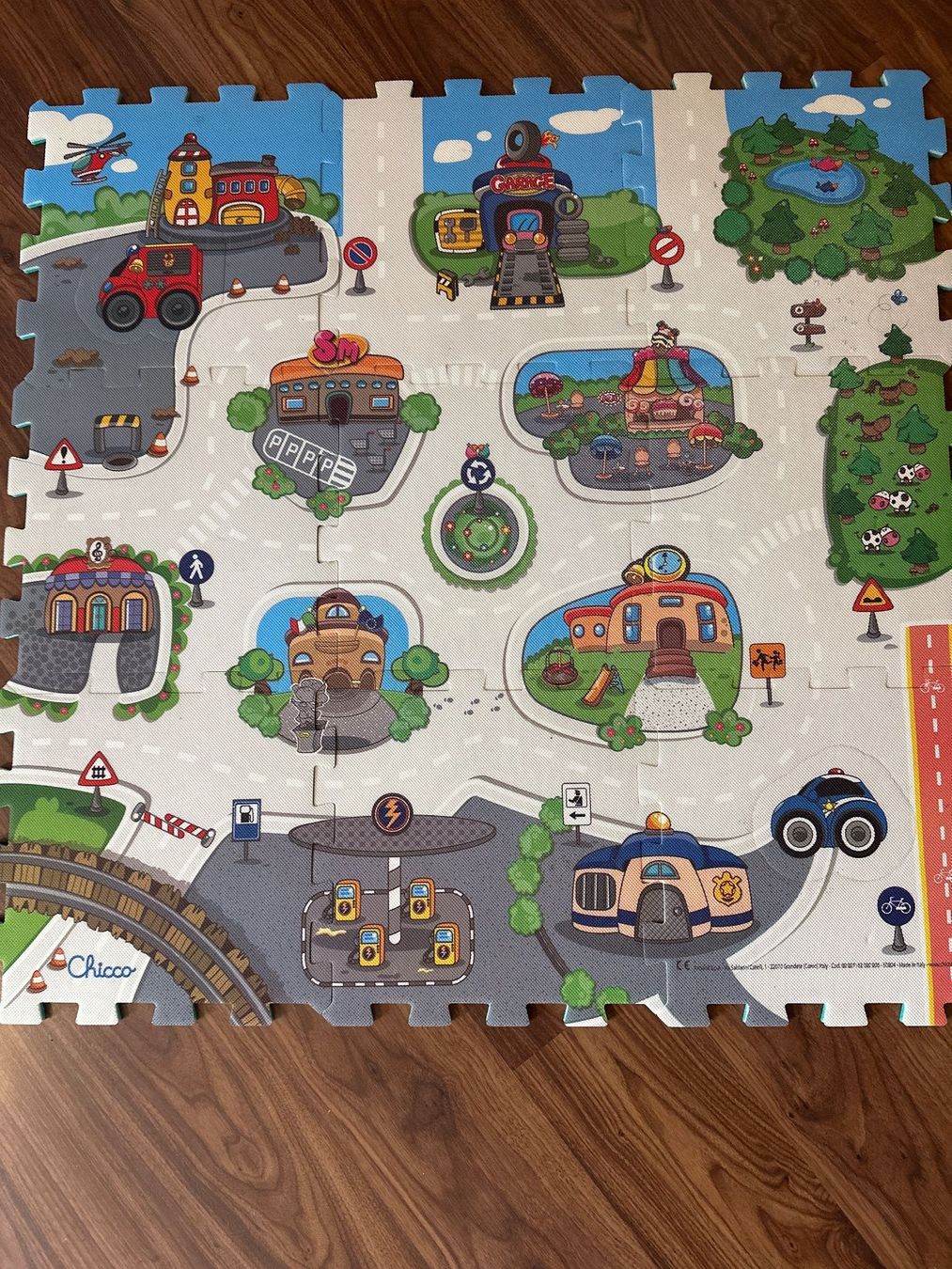 Chicco Tappeto da gioco: Chicco Playmat Puzzle matte – Usato da Zermatt venduto da katytesunshine