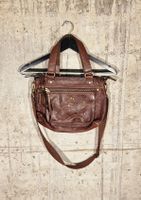 Fossil Damen Leder Tasche Braun Schultertasche Umhängetasche