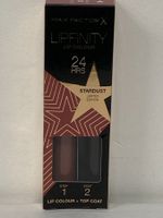 MAX FACTOR Lipfinity  Lip Colour + Top Coat # 82 STARDUST