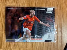Topps Chrome Stadium Paul Scholes Manchester United