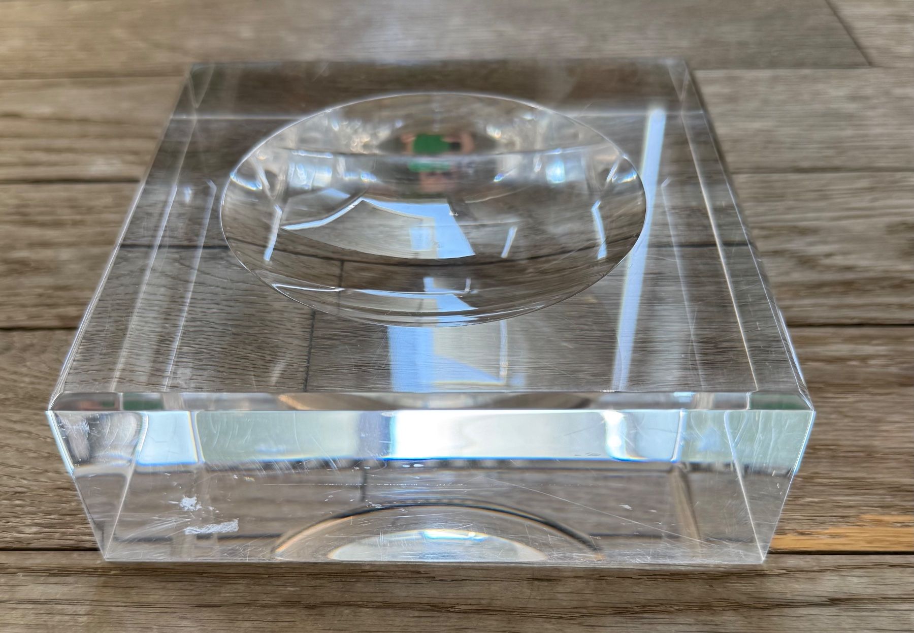Plateaux: Videpoche Plexiglas, 80er – D'occasion à Luzern par Mamutpe