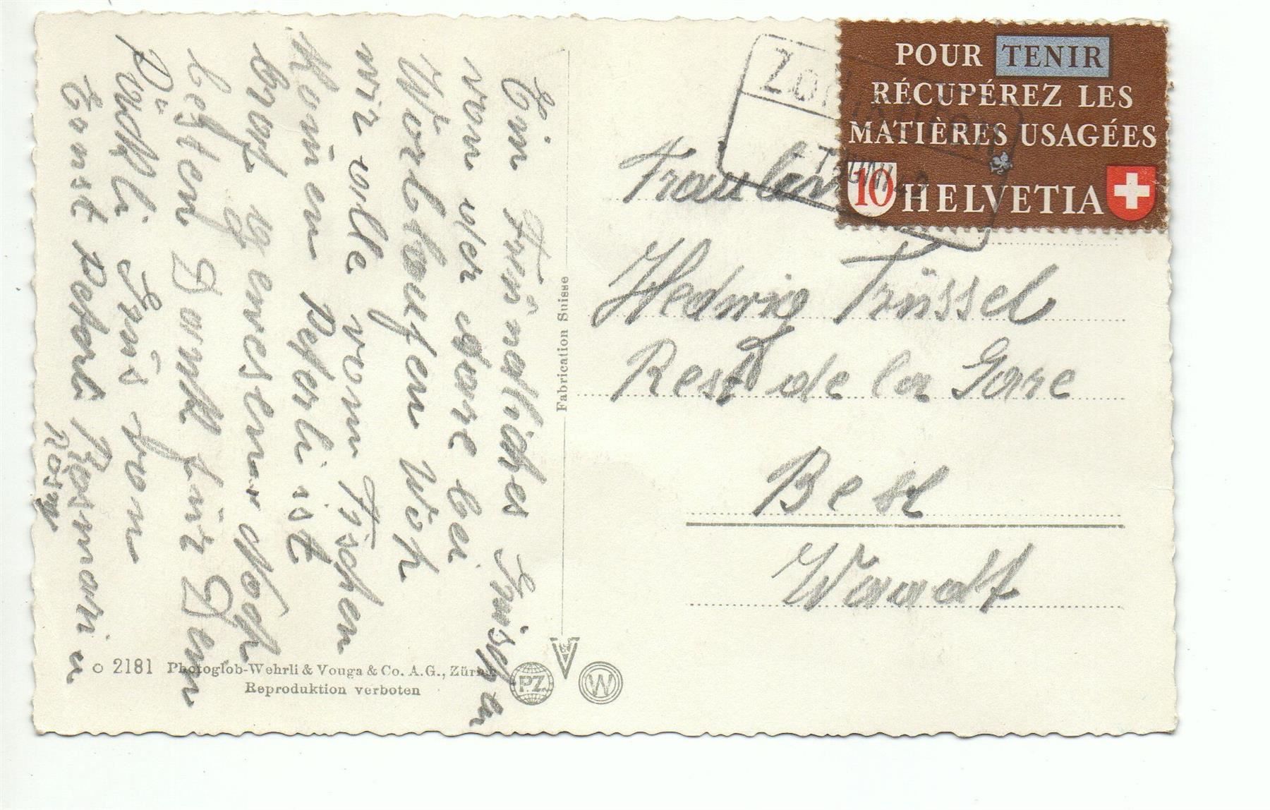 Cartes postales: ZOLLIKOFEN – D'occasion à Jona par philajona 1