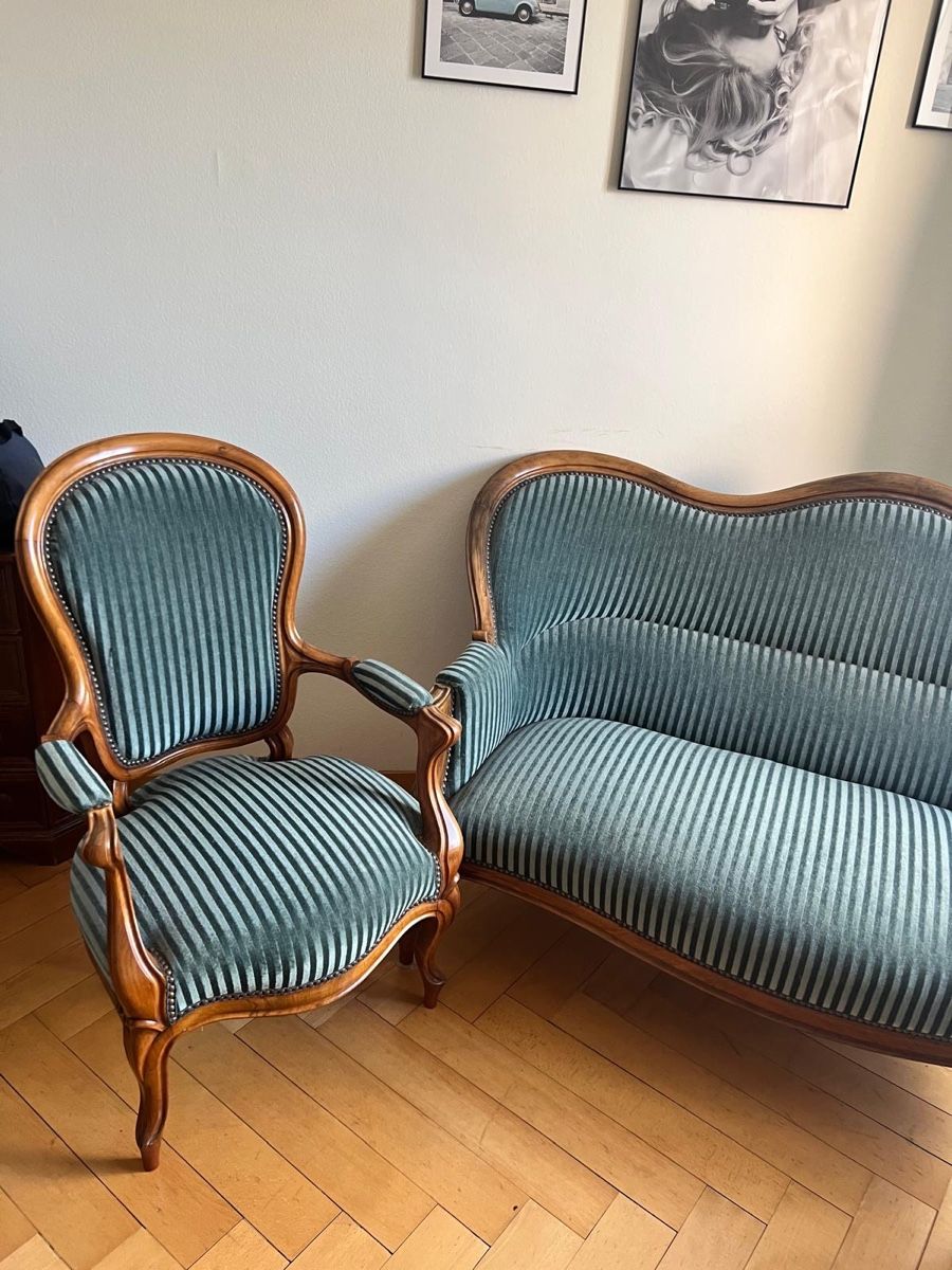 Fauteuils: Antikes Louis Phillippe Sofa + Sessel – D'occasion à Luzern par rox_7y8q 2