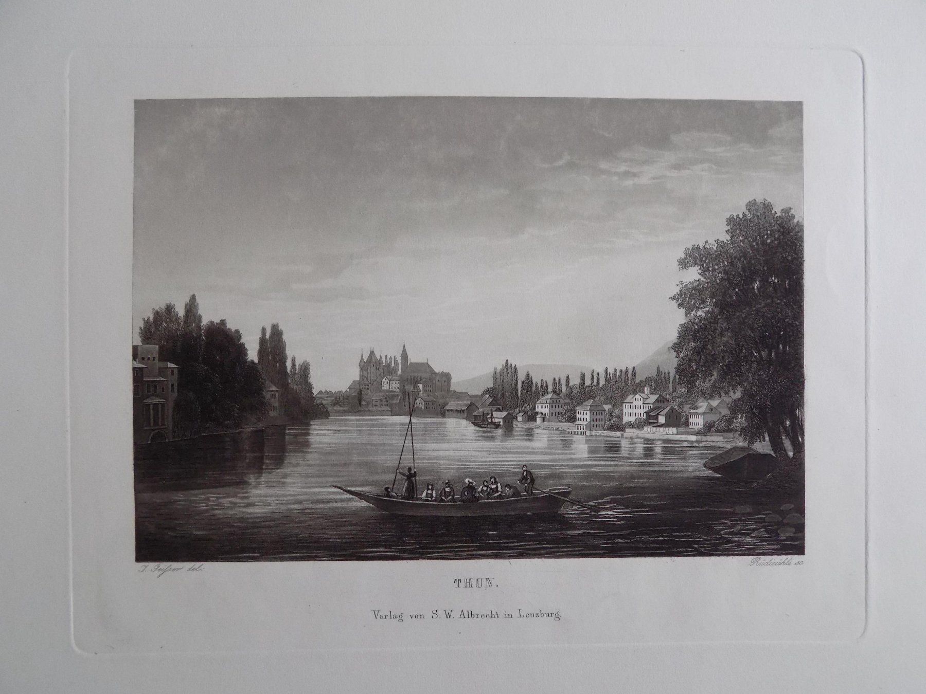 Gravures: Thun Aquatinta von Geisser – D'occasion à Risch par Antikfee 2