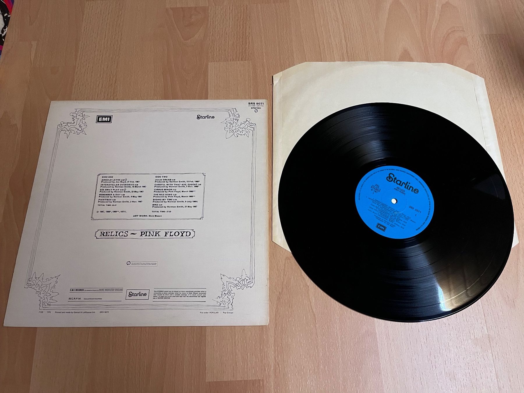 Schallplatten: Pink Floyd - Relics – Gebraucht aus Giebenach von Wurlitzer70 1