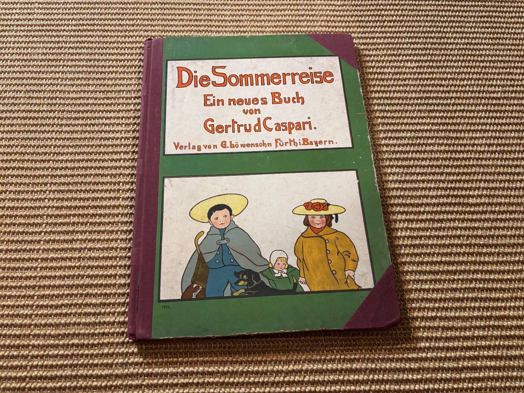 Libri: Die Sommerreise / Gertrud Caspari – Usato da Langenthal venduto da Riccardamax