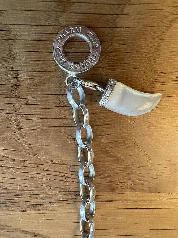 Bracciali & Braccialetti: Thomas Sabo Charm-Armband klassisch Silber mit Charm – Usato da Zürich venduto da Supersampler 1