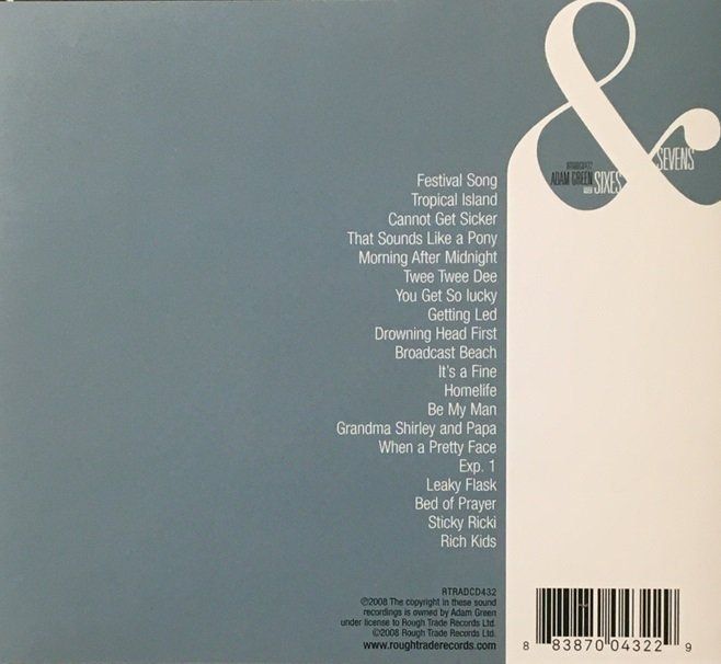 CD: Adam Green - Sixes & Sevens – Usato da Grüningen venduto da azulgris 1