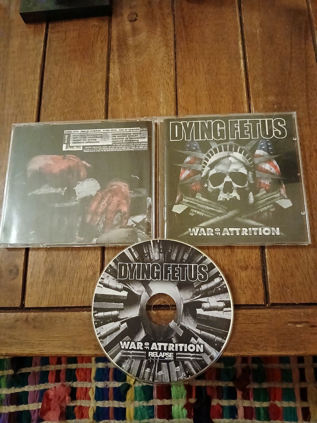 CDs: dying Fetus- war... – Gebraucht aus St-Cergue von VeganWarrior