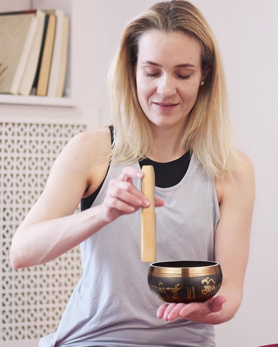 Strumenti musicali: Klangschale Singing Bowl mit Schlegel – Nuovo (secondo la descrizione) da Thun venduto da Laoye 4