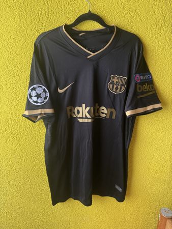 messi barca black trikot 2021 CL