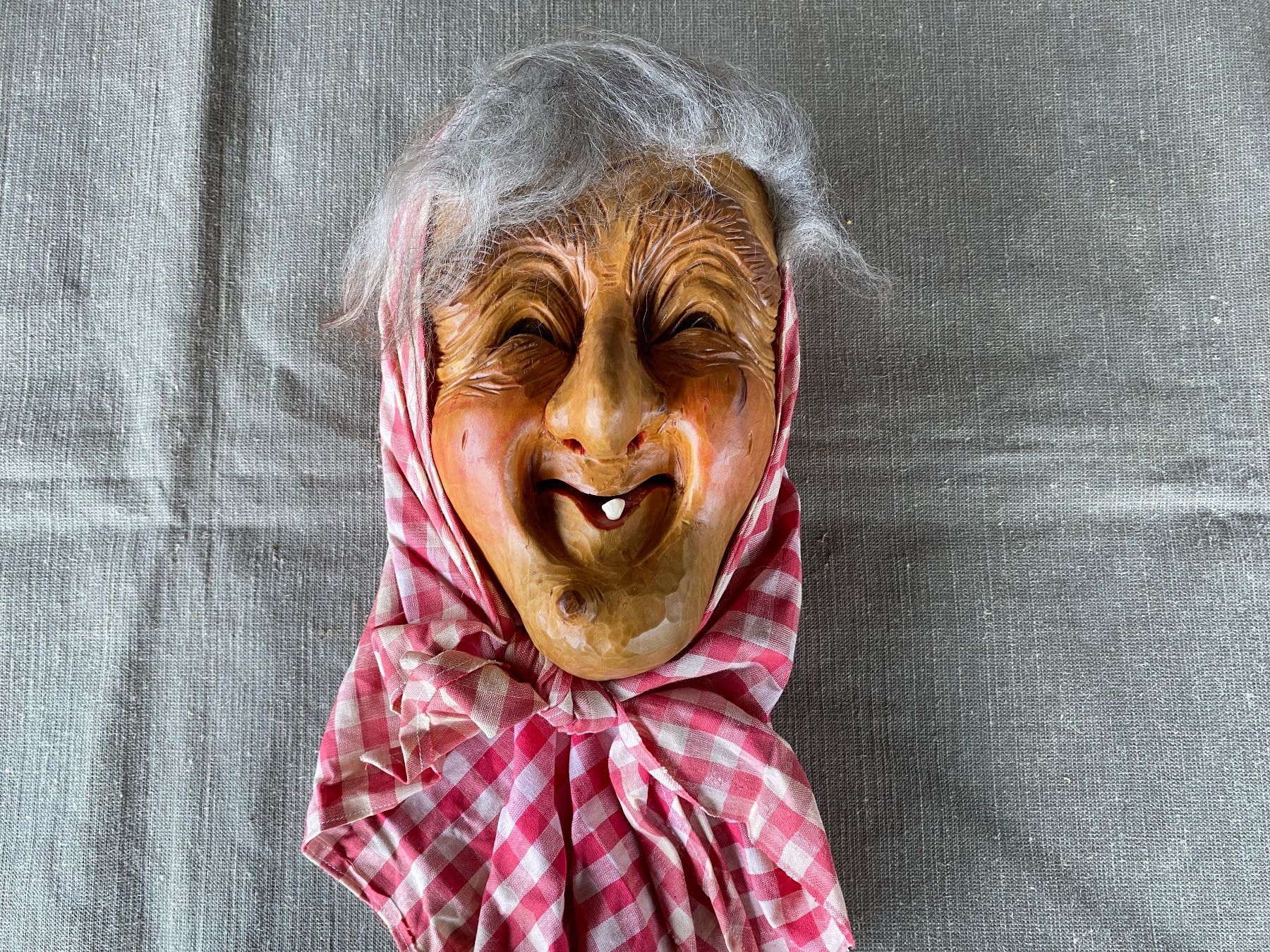 Sonstige Antiquitäten & Kunst: schöne Krienser Holzmaske – Gebraucht aus Feldbach von Olive1 3