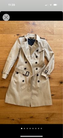 Burberry Prorsum Trenchcoat beige Gr. 36