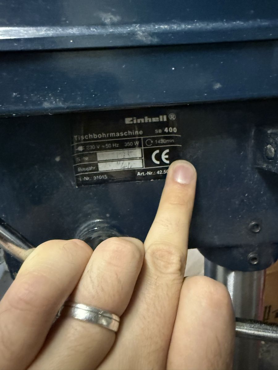 Einhell Bohrmaschinen: Einhell Standbohrmaschine  – Gebraucht aus St. Gallen von Wolf90 4