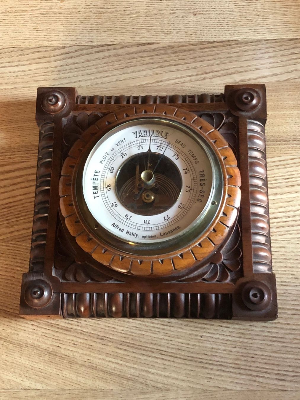 Altri elettrodomestici e apparecchi d’epoca: Hübscher antiker Barometer – Usato da Röschenz venduto da Tashroal