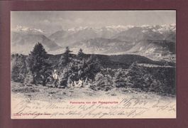 Panorama von der PENEGALSPITZE - 1904