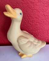 Charmante Vintage 16 cm Keramik Ente, Deko