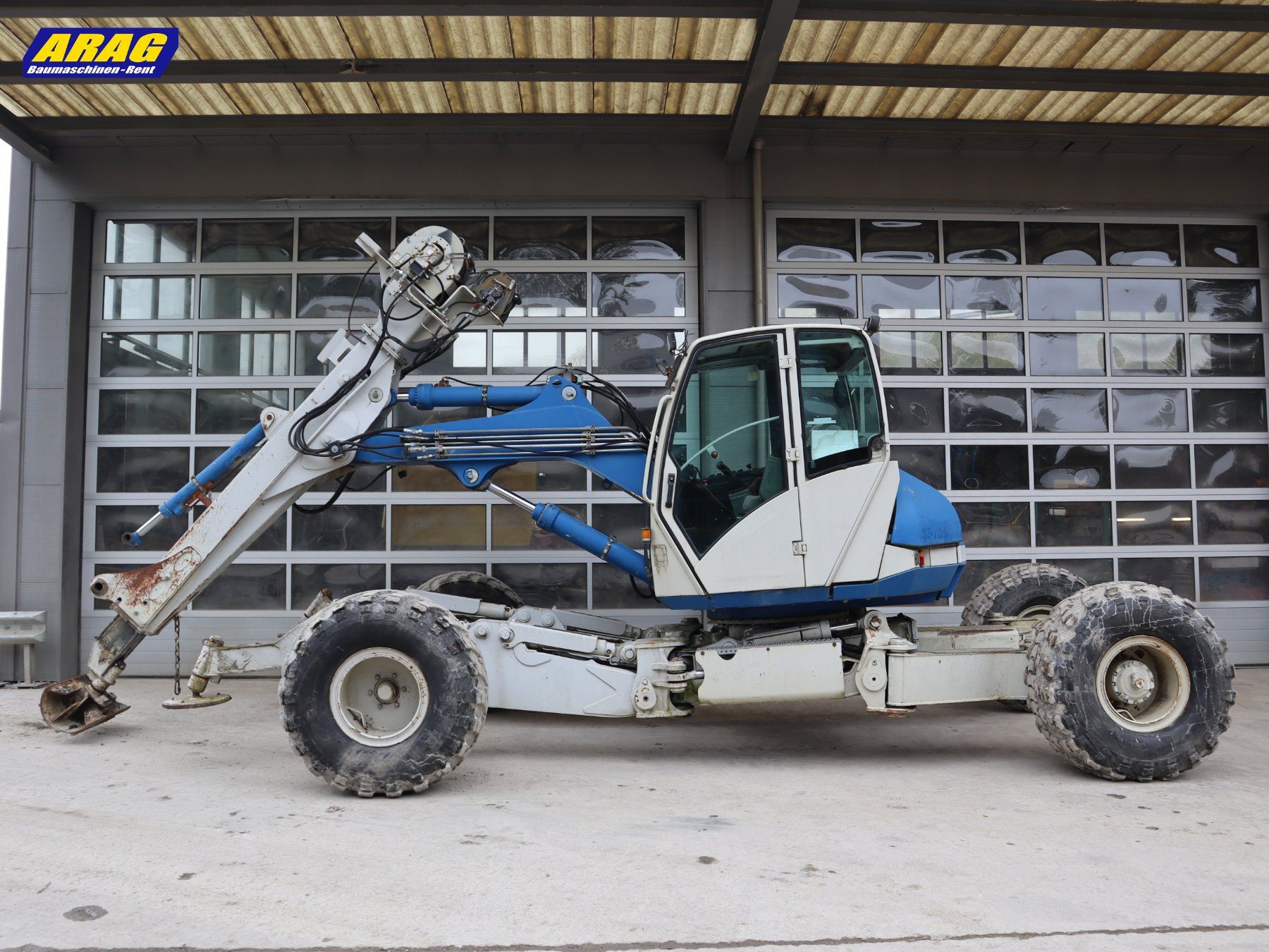 Kaiser Escavatori: Kaiser S2 TF Schreitbagger mit Mäkler Ramme – Usato da Hasle LU venduto da Arag08
